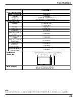 Предварительный просмотр 43 страницы Panasonic TH42PWD5UY - 42" PLASMA TELEVISIO Operating Instructions Manual