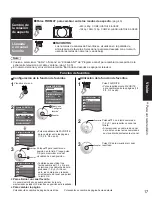 Preview for 17 page of Panasonic TH42PZ80UA - 42" PLASMA TV (Spanish) Instrucciones De Operación