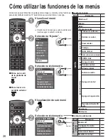 Preview for 26 page of Panasonic TH42PZ85UA - 42" PLASMA TV (Spanish) Manual De Instrucciones