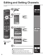 Предварительный просмотр 34 страницы Panasonic TH50PE77U - 50" HD PLASMA TV Quick Start Manual