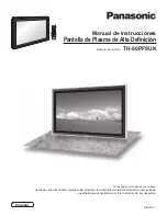 Panasonic TH50PF9UK - 50" Plasma Panel Manual De Instrucciones preview