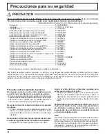 Preview for 6 page of Panasonic TH50PF9UK - 50" Plasma Panel Manual De Instrucciones