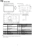 Preview for 8 page of Panasonic TH50PF9UK - 50" Plasma Panel Service Manual