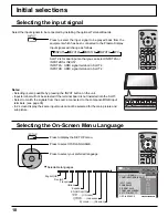 Preview for 18 page of Panasonic TH50PH10UKA - 50" Plasma Panel Operating Instructions Manual