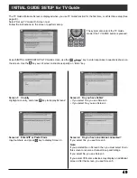 Предварительный просмотр 49 страницы Panasonic TH50PX500U - 50" HD PLASMA TV Operating Instructions Manual