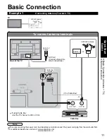 Предварительный просмотр 11 страницы Panasonic TH50PZ750U - 50" Plasma TV Operating Instructions Manual