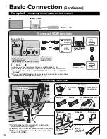 Preview for 16 page of Panasonic TH50PZ750U - 50" Plasma TV Operating Instructions Manual