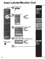 Preview for 42 page of Panasonic TH50PZ750U - 50" Plasma TV Quick Start Manual