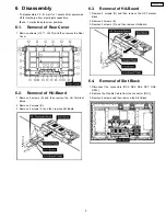 Предварительный просмотр 9 страницы Panasonic TH58PH10UK - 58" Plasma Panel Service Manual