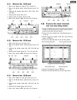 Предварительный просмотр 17 страницы Panasonic TH58PZ750U - 58" PLASMA TV Service Manual