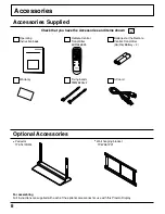 Предварительный просмотр 8 страницы Panasonic TH61PHW6 - 61" PLASMA DISPLAY Operating Instructions Manual