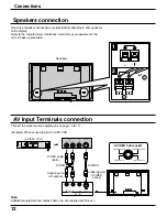 Предварительный просмотр 12 страницы Panasonic TH61PHW6 - 61" PLASMA DISPLAY Operating Instructions Manual