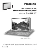 Preview for 1 page of Panasonic TH65PHD7UY - 65" PLASMA Manual De Instrucciones