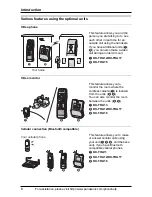 Preview for 8 page of Panasonic THA12 Operating Instructions Manual