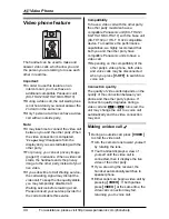 Preview for 44 page of Panasonic THA12 Operating Instructions Manual