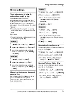 Preview for 73 page of Panasonic THA12 Operating Instructions Manual