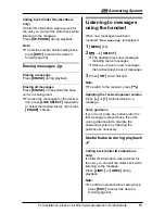 Preview for 81 page of Panasonic THA12 Operating Instructions Manual