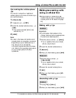 Preview for 87 page of Panasonic THA12 Operating Instructions Manual