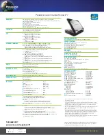 Preview for 2 page of Panasonic The Toughbook 31 Specification