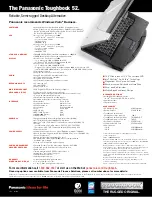 Предварительный просмотр 2 страницы Panasonic The Toughbook 52 Brochure