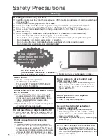 Preview for 5 page of Panasonic THP50X20 User Manual