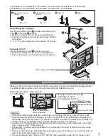 Preview for 8 page of Panasonic THP50X20 User Manual