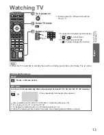 Preview for 14 page of Panasonic THP50X20 User Manual