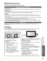 Preview for 46 page of Panasonic THP50X20 User Manual