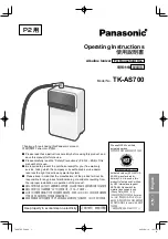 Panasonic TK-AS700-EX Operating Instructions Manual preview