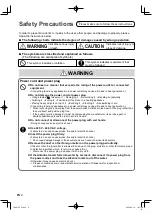 Preview for 4 page of Panasonic TK-AS700-EX Operating Instructions Manual