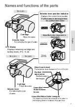 Предварительный просмотр 7 страницы Panasonic TK-CJ01 Instruction Manual