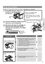 Предварительный просмотр 17 страницы Panasonic TK-CJ01 Instruction Manual