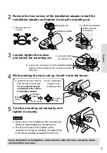 Preview for 15 page of Panasonic TK-CJ21 Instruction Manual