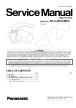 Panasonic TK-CJ300-WTH Service Manual preview