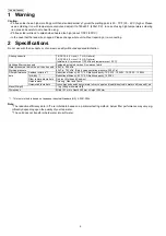 Preview for 2 page of Panasonic TK-CS10 Service Manual