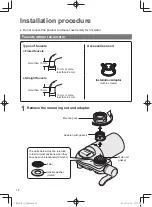 Предварительный просмотр 12 страницы Panasonic TK6305P Instruction Manual