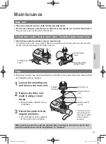 Предварительный просмотр 19 страницы Panasonic TK6305P Instruction Manual