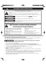 Preview for 3 page of Panasonic TM053K6BF-P0H Owner'S Manual