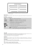 Preview for 2 page of Panasonic Touchbook CF-45 Operating Instructions Manual