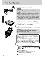 Предварительный просмотр 8 страницы Panasonic Touchbook CF-45 Operating Instructions Manual