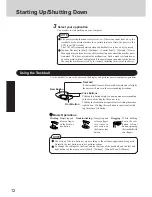 Предварительный просмотр 12 страницы Panasonic Touchbook CF-45 Operating Instructions Manual