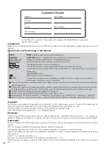 Preview for 2 page of Panasonic Touchbook CF-50 Series Operating Instructions Manual