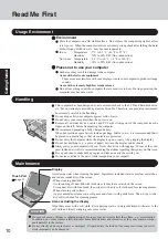 Предварительный просмотр 10 страницы Panasonic Touchbook CF-50 Series Operating Instructions Manual