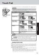 Предварительный просмотр 19 страницы Panasonic Touchbook CF-50 Series Operating Instructions Manual