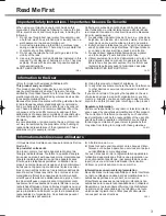 Preview for 3 page of Panasonic Toughbook 19 Operating Instructions Manual