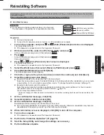 Preview for 21 page of Panasonic Toughbook 19 Operating Instructions Manual