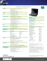 Preview for 2 page of Panasonic Toughbook 53 Specification