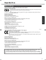 Preview for 3 page of Panasonic Toughbook C1 Operating Instructions Manual