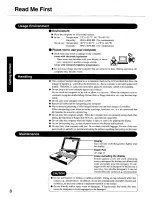 Preview for 8 page of Panasonic Toughbook CF-17TR42AAM User Manual