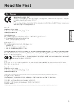 Preview for 3 page of Panasonic Toughbook CF-18 Series Operating Instructions Manual